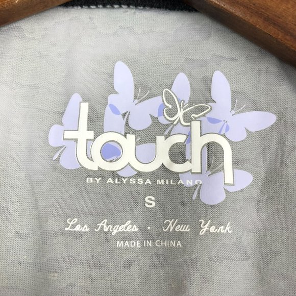 Touch by Alyssa Milano NWT Women's Size Small NFL Raiders Burnout Grey T-Shirt - Picture 9 of 12